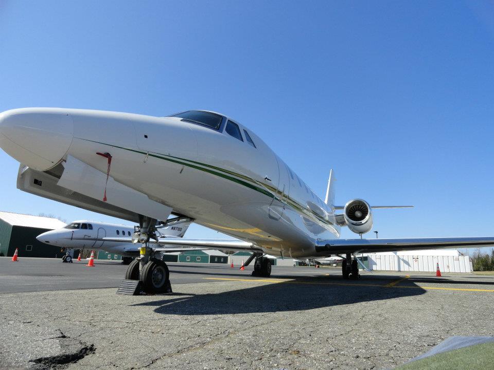 Looking Up at Airplane